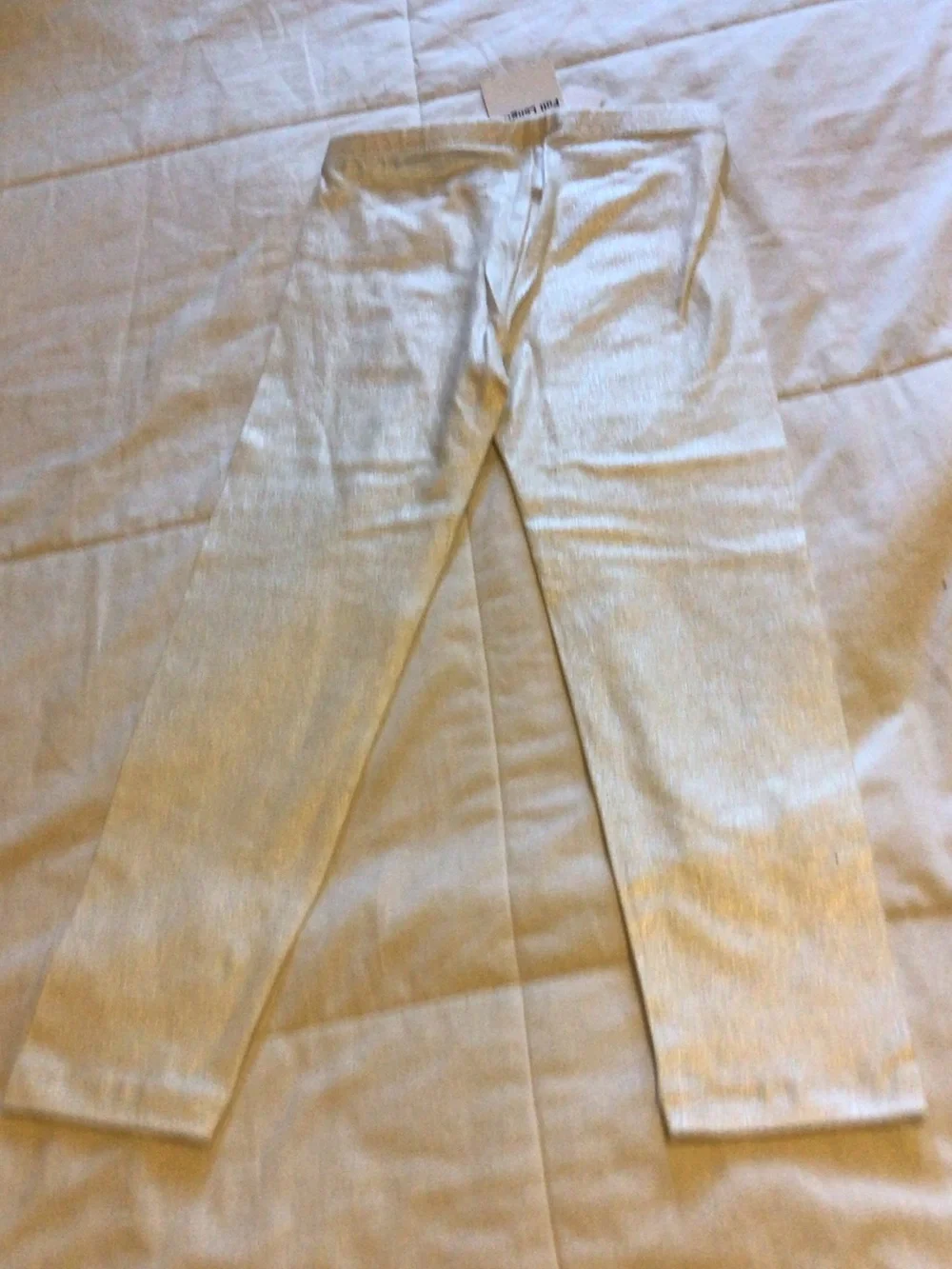 Old Navy Men's Light Cream Knit Joggers